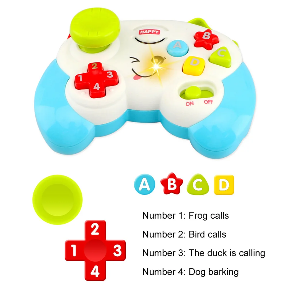 Звуковой светильник игровой джойстик для детских игрушек многофункциональный