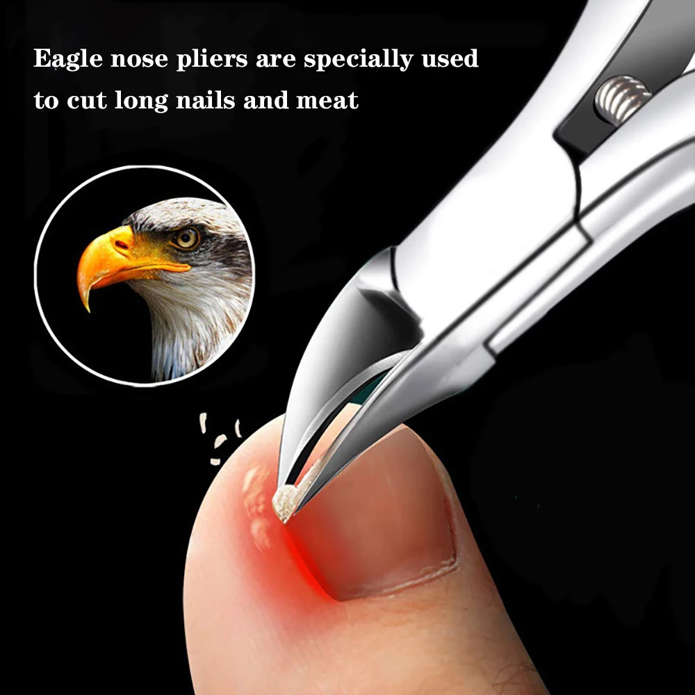 

Toenail Clippers Professional Pedicure Tool Nail Clippers Stainless Steel Anti-Splash Ingrown Olecranon Cutters Manicure Tools
