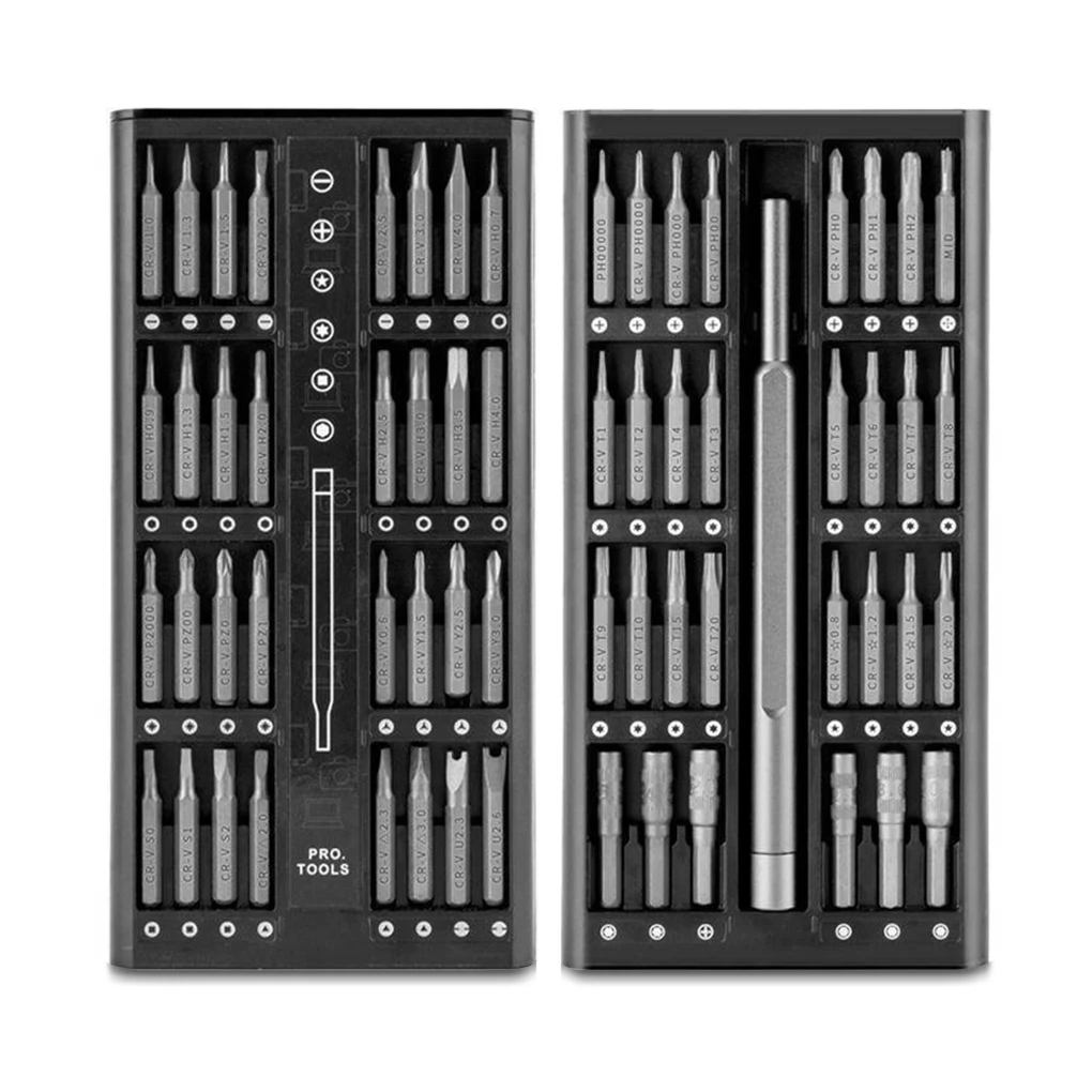 

Набор отверток 63 шт./компл., портативный высокоточный стальной Набор отверток, универсальные инструменты для ремонта электронных продуктов