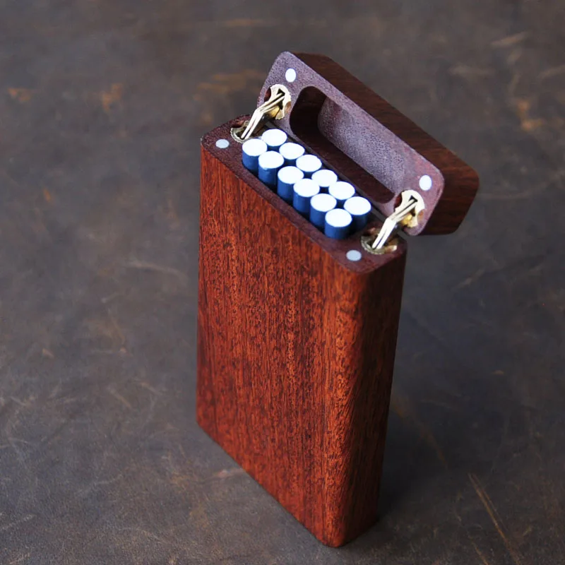 Тонкий дымчатый флип из твердой древесины и красного дерева весь материал