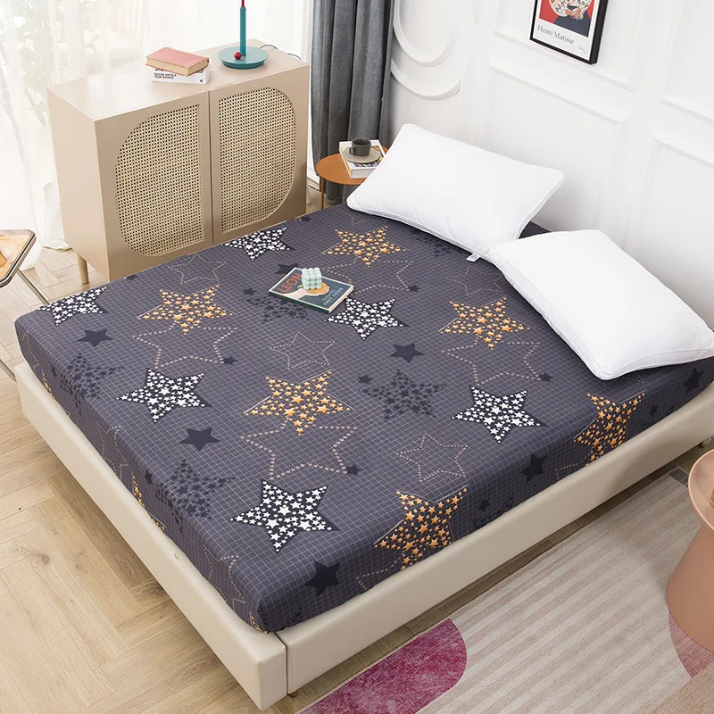 

Direct Selling Waterproof Mattress Cover Printing Anti-mite Waterproof Bed Mattress Protector Material Breathable&Skin-friendly