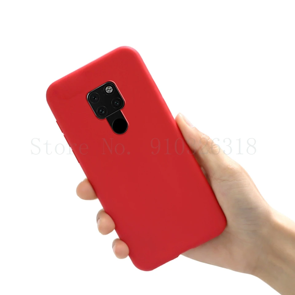 Фото Мягкий силиконовый чехол для Huawei Mate 20, амортизирующий чехол-бампер, задняя крышка с защитой от царапин для Mate 20, HMA-L09, 6,53 дюйма №3