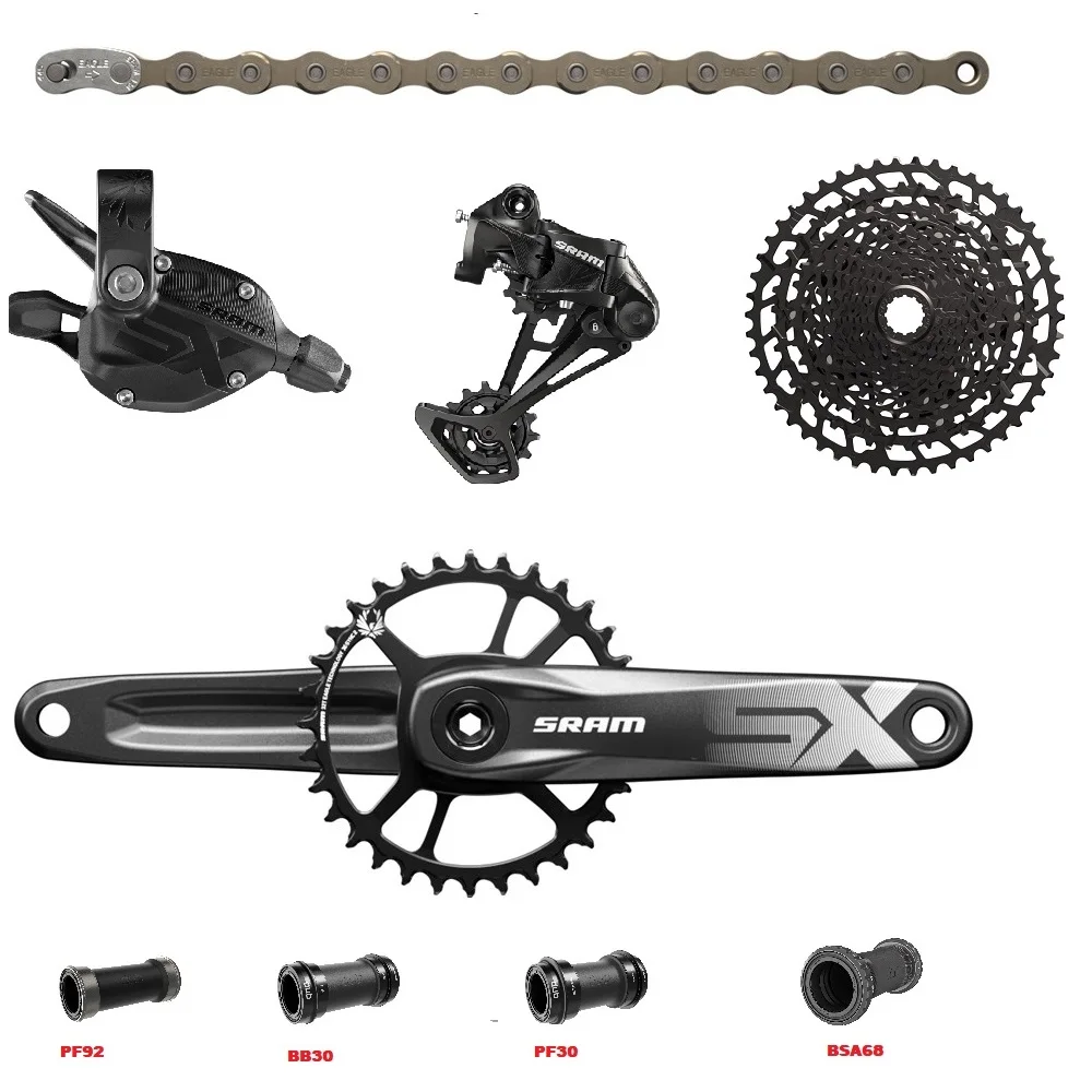 2019 Новый SRAM SX Орел 1x12s 11 50T 12 Скорость указано комплект DUB триггерный переключатель