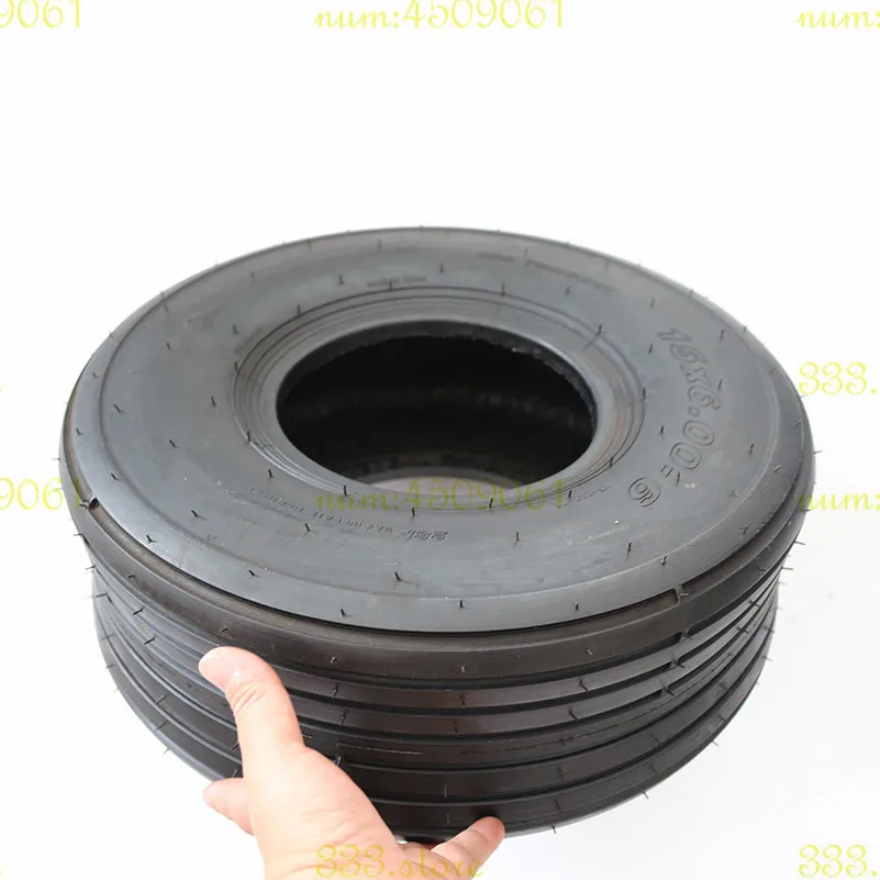 15x6.00 6 шины трубы прямые Rib колеса обода газон и сад 15X6 дюймов 168CC картинг