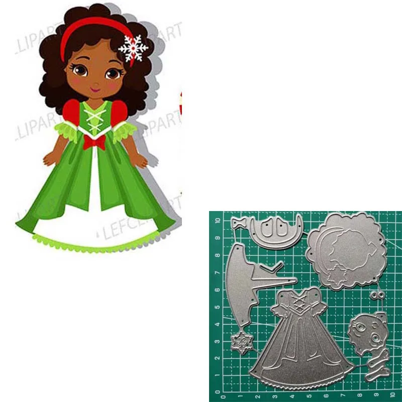 Трафарет для скрапбукинга девочек с металлом новинка 2020 | Дом и сад