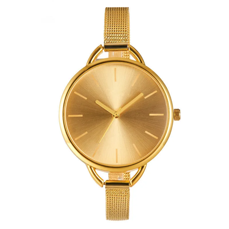 

Часы женские кварцевые, с браслетом из нержавеющей стали