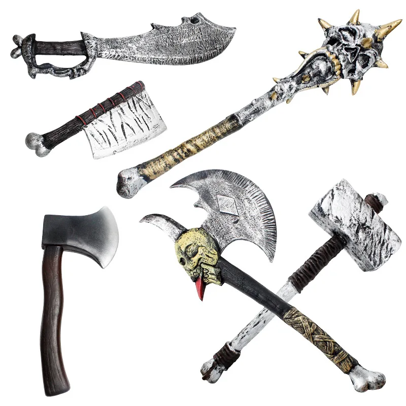 16 видов стилей карнавальные костюмы на Хэллоуин для взрослых и детей ПУ топор