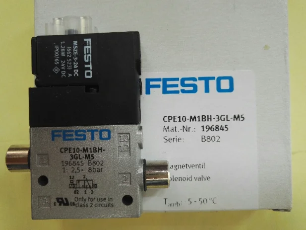 

1 шт. Новый фесто CPE10-M1BH-3GL-M5 196845 электромагнитный клапан