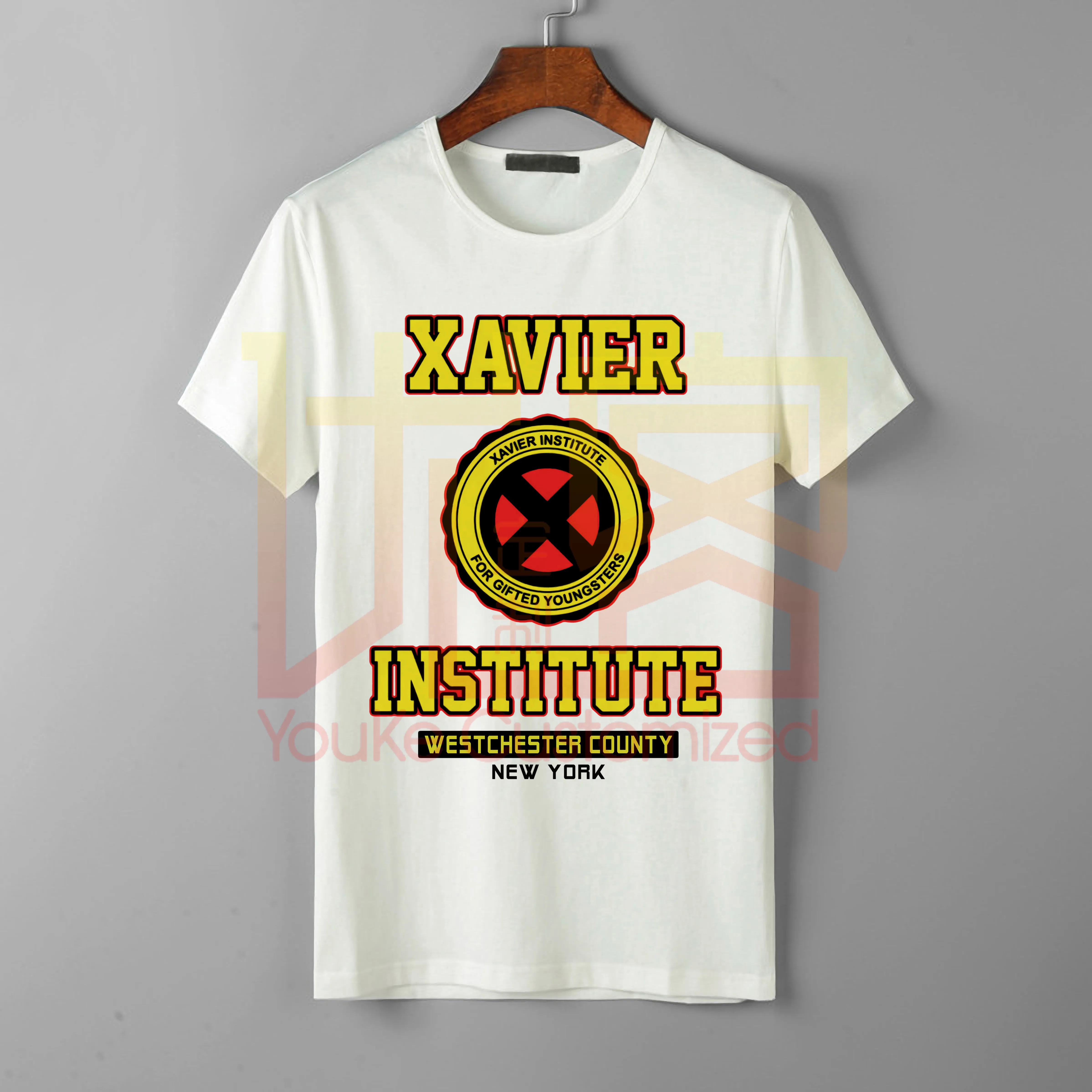 X-MEN XAVIER INSTITUTE NEW YORK Мужская футболка размеры и цвета | одежда