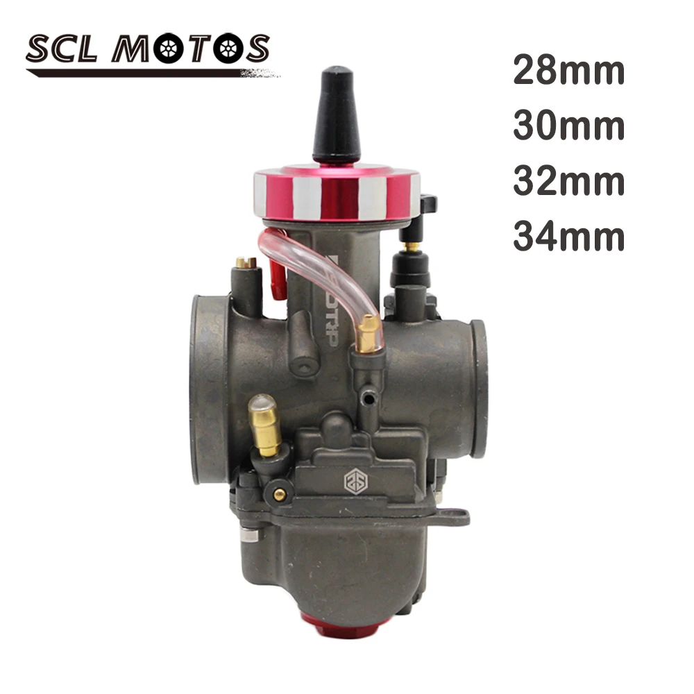 SCL MOTOS 1 шт. Универсальный мотоциклетный карбюратор PWK 28 30 32 34 мм Carb для 4T двигателя