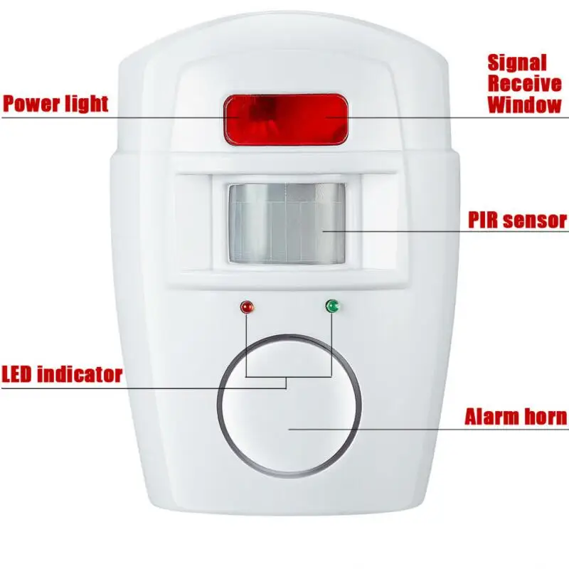 Беспроводная идентификация, 2 шт., удаленные контроллеры, система безопасности для дверей и окон, противоугонная домашняя сигнализация от AliExpress WW