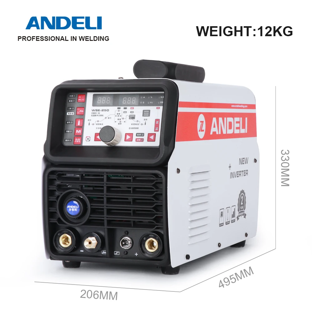 ANDELI TIG-250PL AC DC Smart Pulse Cold Welding Machine TIG Aluminum with Alloy | Инструменты