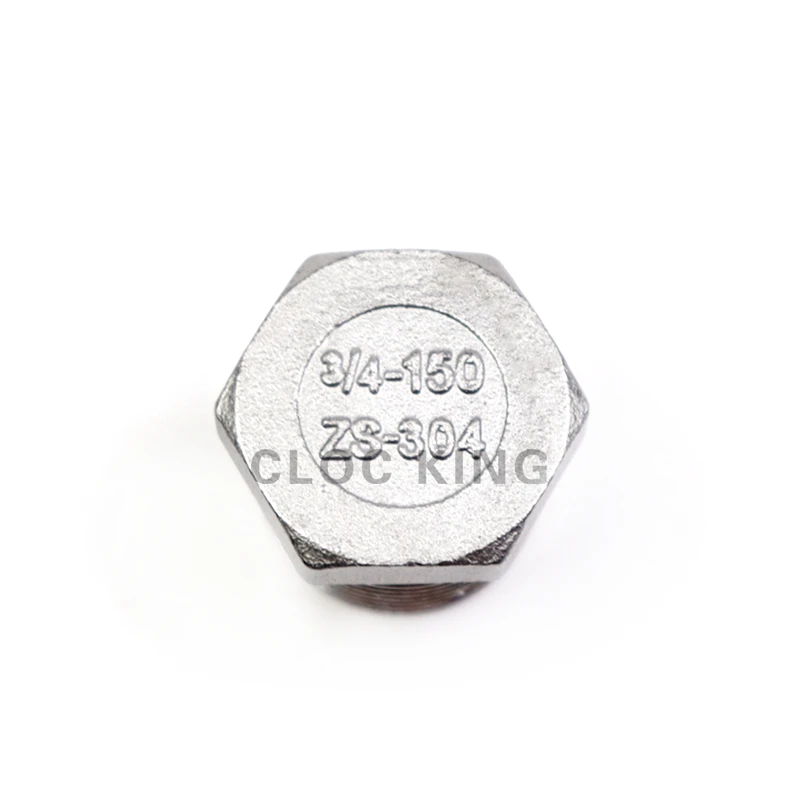 1/4 &quot3/8" 1/2 &quot3/4" 1 &quot1-1/4" 1-1/2 &quot2" BSP наружная резьба SS304 Торцевая крышка из