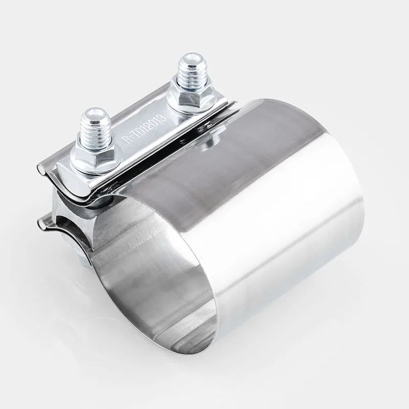 Зажим глушителя трубы 63 мм выхлопные 2 5 дюймов авто нержавеющая сталь