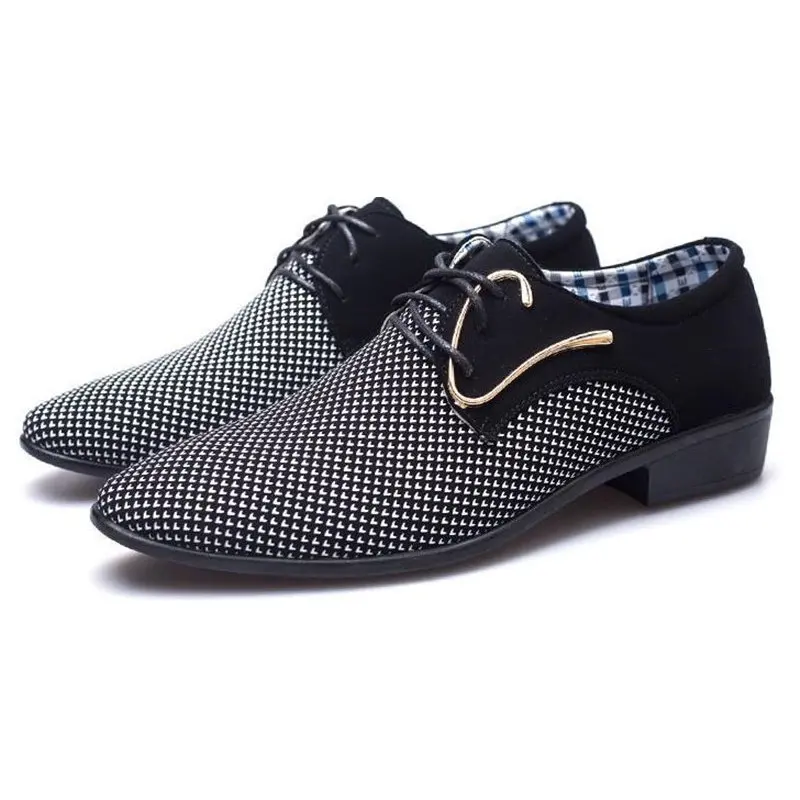 CPI/2018 Весенние новые дизайнерские деловые мужские модельные туфли в стиле