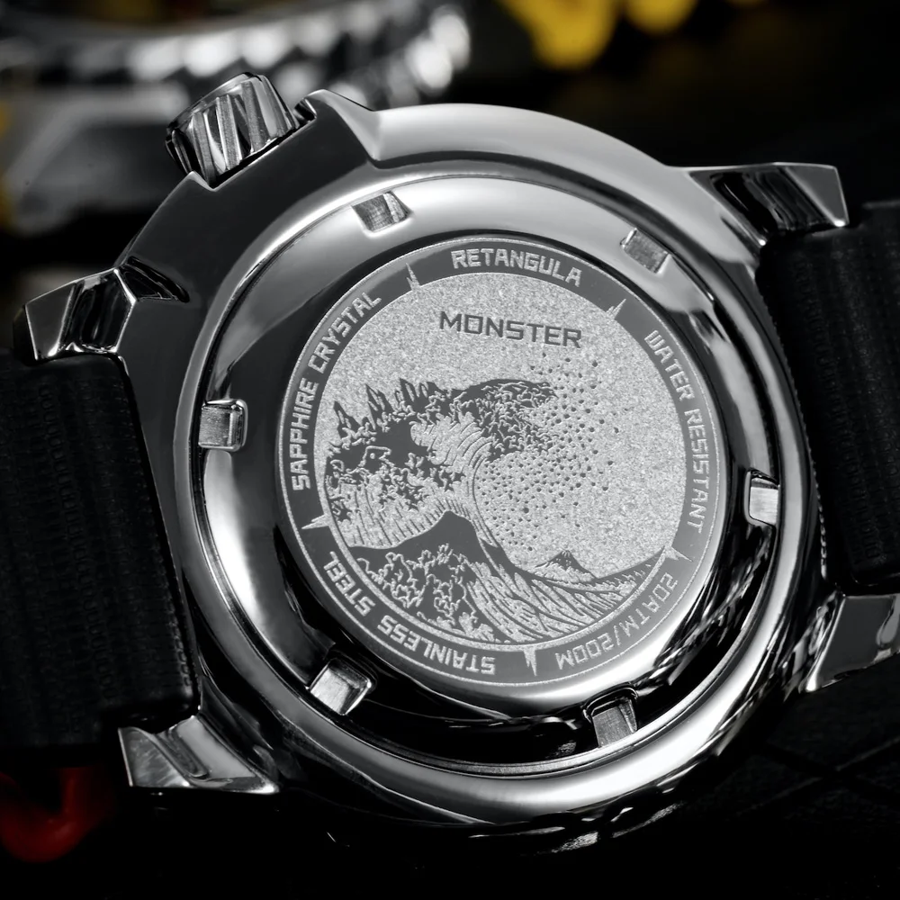 

Retangula Rdunae Men's Diver Watch Sapphire Luminous 43mm Aluminium Bezel 150M Waterproof NH36A Automatic Movement Watches