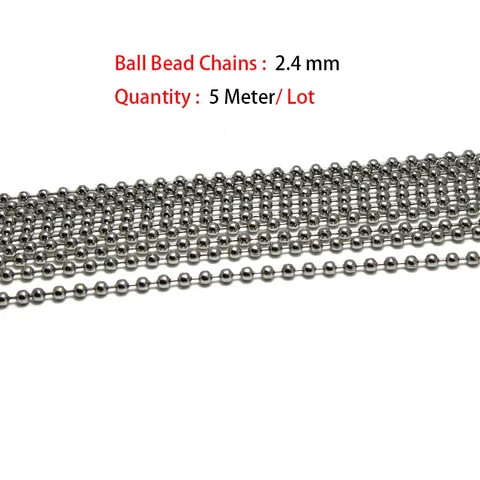 Шарики из нержавеющей стали SUMOORL для бижутерии