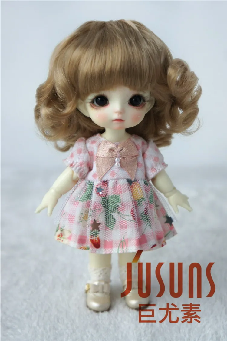 JD164 1/12 1/8 Fashion BJD Synthetic Mohair Wigs Size 3-4Inch 4-5Inch 5-6Inch Doll Hair Free Shipping Accessories | Игрушки и хобби