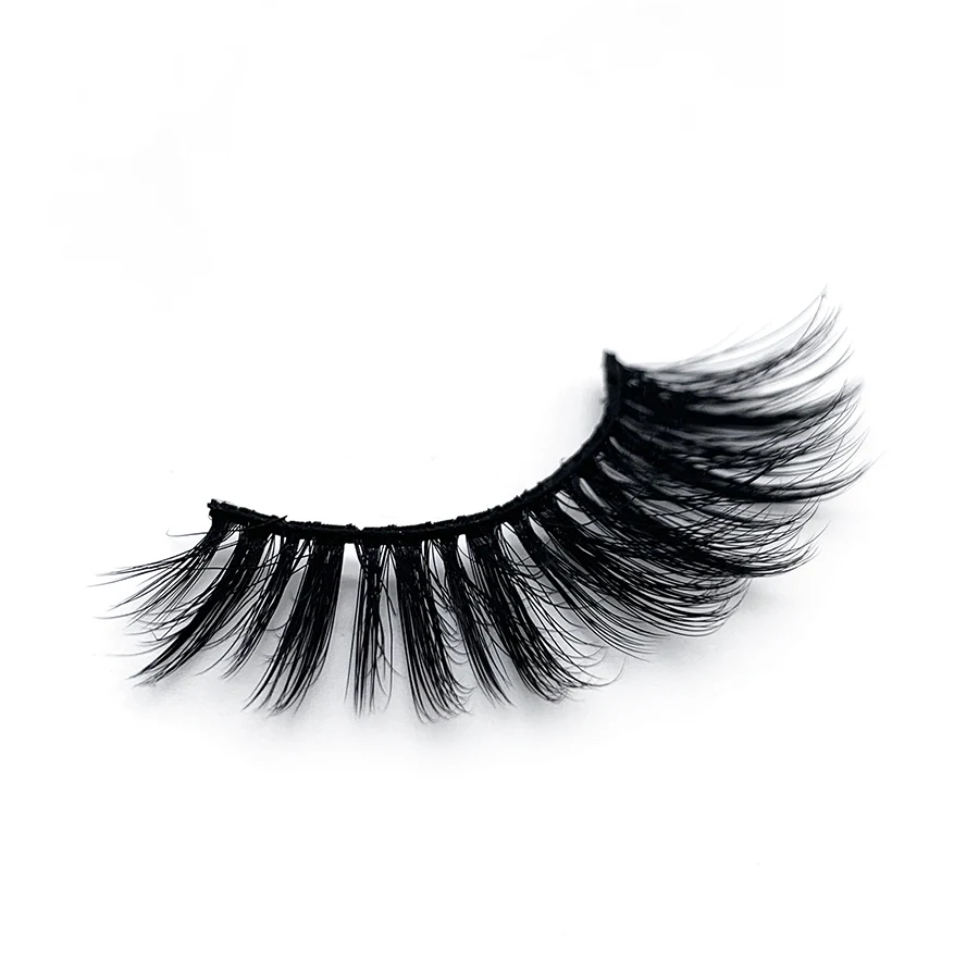 New Arrival 1 Pair 3D Mink Eyelashes Natural Handmade High Volume Eyelash Extension Thick Soft Eye Lashes SD-07 | Красота и здоровье