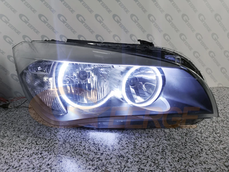 COB led angel eyes halo Кольца отличное Ультра яркое качество для BMW X1 E84 2009 2010 2011 2012 2013 2014 2015
