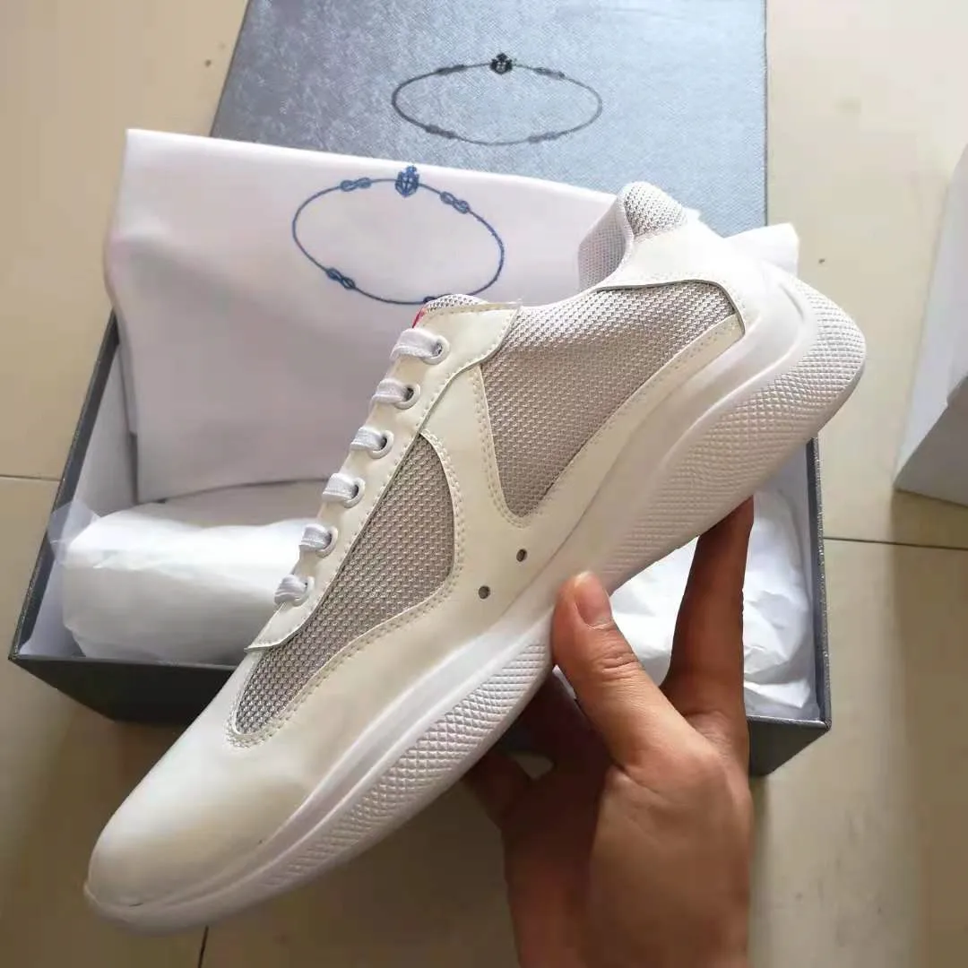 

Brand Sports Shoes Top Quality Men Sneakers Natural Leather Lace Up Runway Shoes Round Toe Flat Comfortable Running Sneakers
