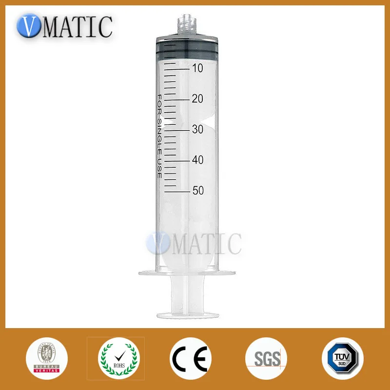Free Shipping Non-Sterilized 20Pcs 50Ml/Cc Dispensing Plastic Liquid Dispenser Manual Syringe | Обустройство дома