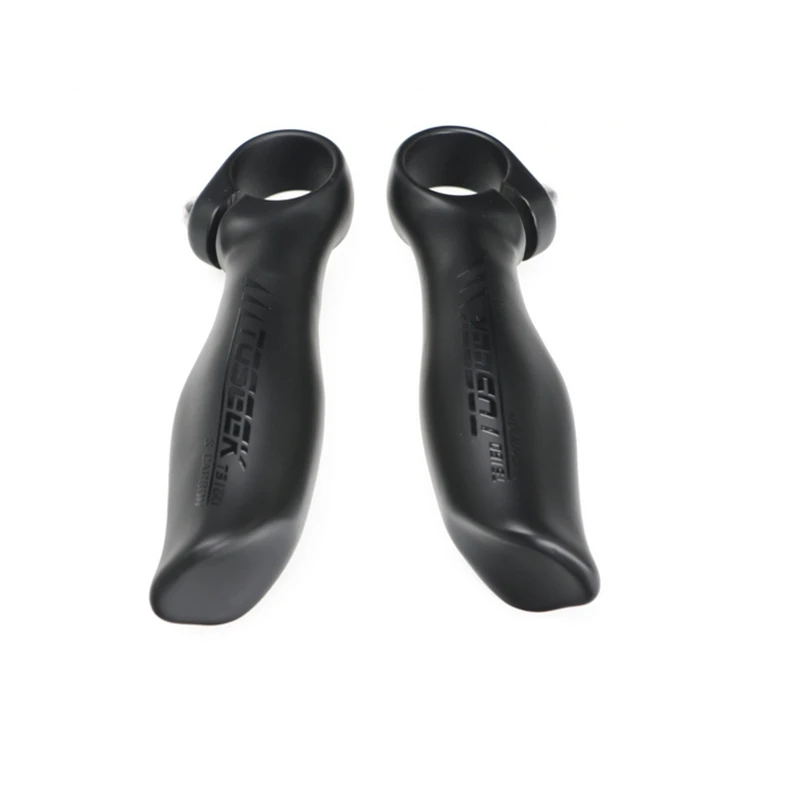 Tosee углеродного волокна бар конец MTB шоссейные горный велосипед TT руль