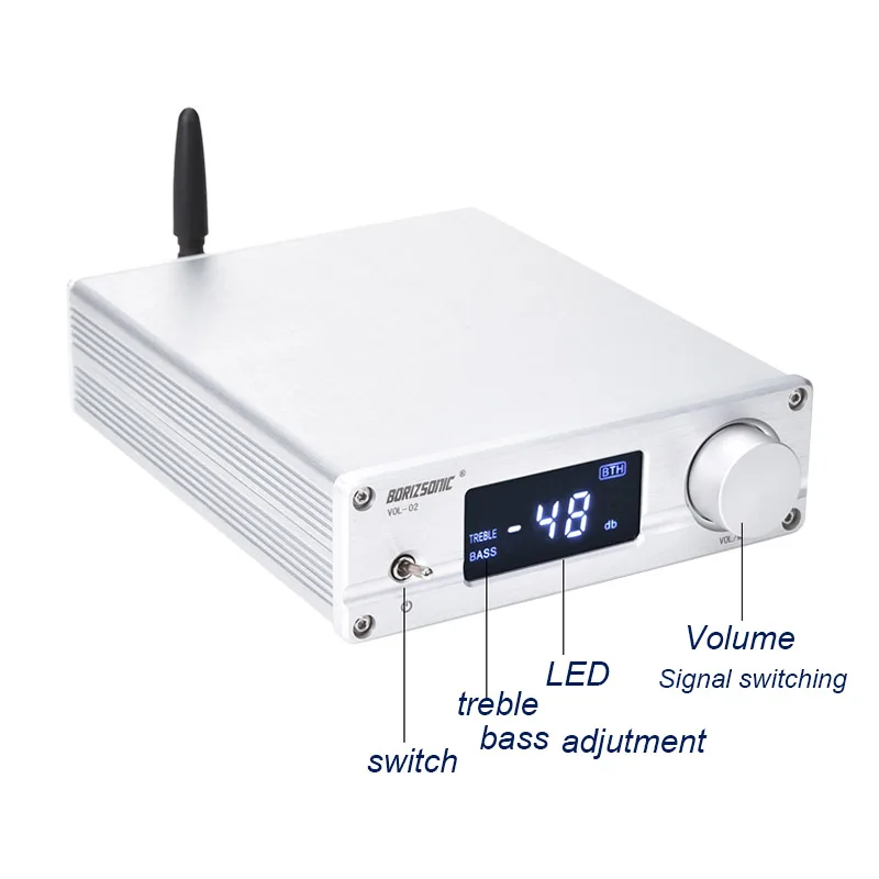 Внешний усилитель Lusya 4 в 1 без потерь импульсный цифро аналоговый