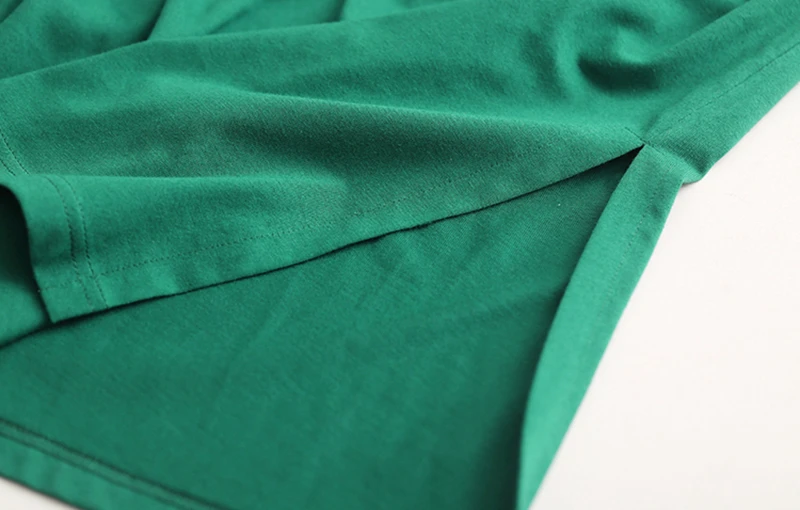 

CHICEVER T-shirt For Women O Neck Oversized Half Sleeve Side Split Pullover Tops Female Summer Casual Fashion 2020 Clothes