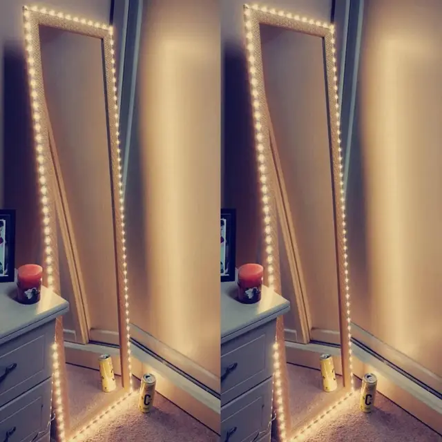 1- 5m USB LED Strip Lights DC 5V 2835 Flexible Tape Mirror Lamp Ribbon for Home Room Decor TV Caibnet Backlight Lighting 1