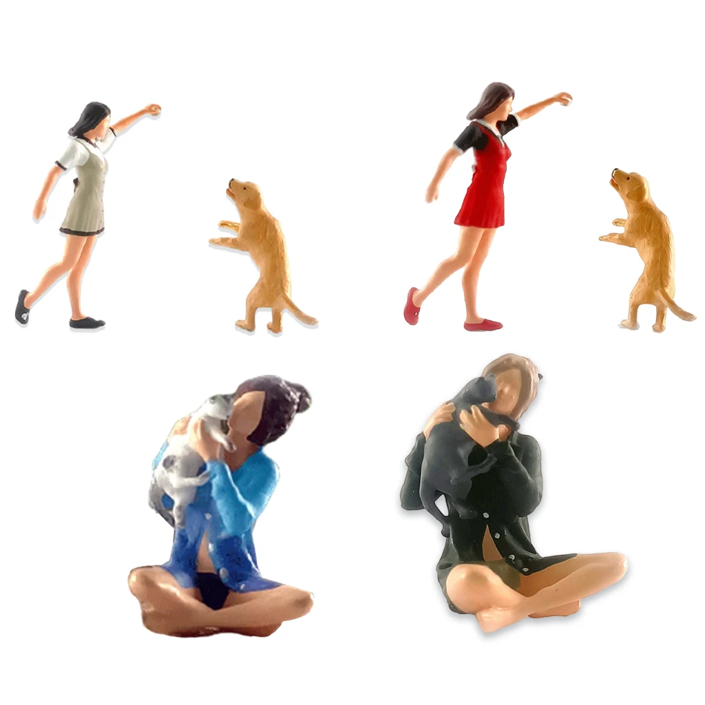 

1:64 нарисованные люди, тренировка фигуры, уличная сцена, модель игрушки, S Калибр