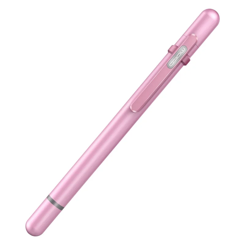 Rose Gold Алюминиевый Чехол для карандашей MoKo, совместимый с Apple Pencil, Встроенный зажим, магнитный наконечник, держатель крышки подходит для Apple iPad Pro Pencil - Цвета: Rose Gold