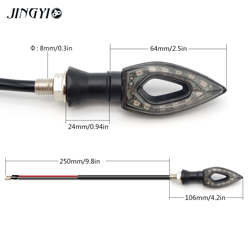 СВЕТОДИОДНЫЕ указатели поворота для мотоцикла St1300 Benelli Trk 502x Zx9r Kawasaki Zx6r Cbr500r Crf 230