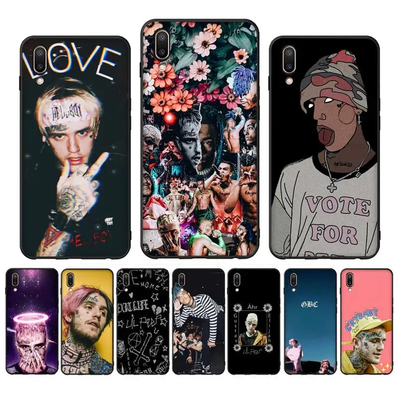 

Lil Peep Hellboy Love Phone Case Case For Oppo Reno Realme C3 6Pro Cover For vivo Y91C Y17 Y19 Funda Capa