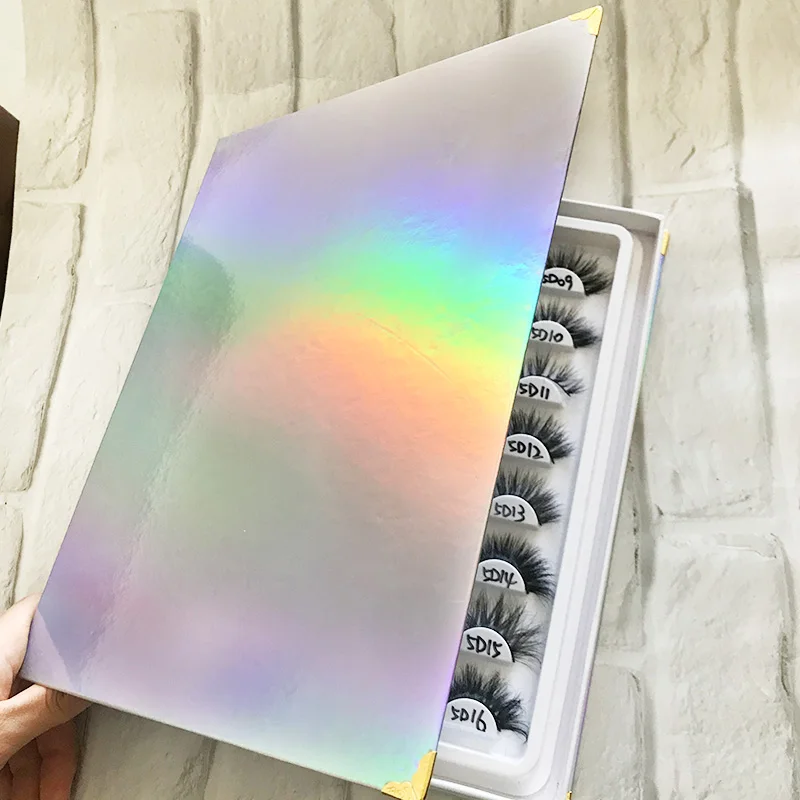 Под заказ искусственная книга 16 пар норковых ресниц 5D | Красота и здоровье
