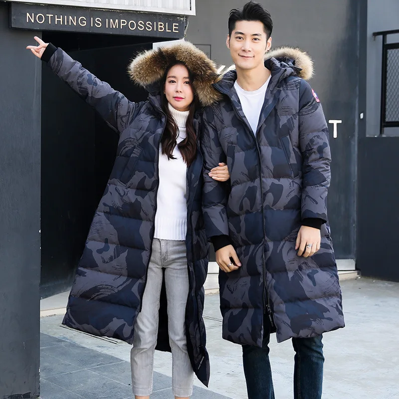 2020 Женское зимнее пуховое пальто большого размера длинный пуховик для женщин