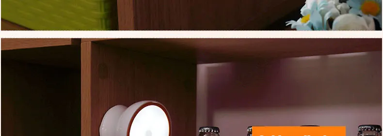 Onefire Night Light Туалет / WC светодиодные датчики движения Лампа с датчиком движения с батарейным питанием Переключатель освещения шкафа / шкафа