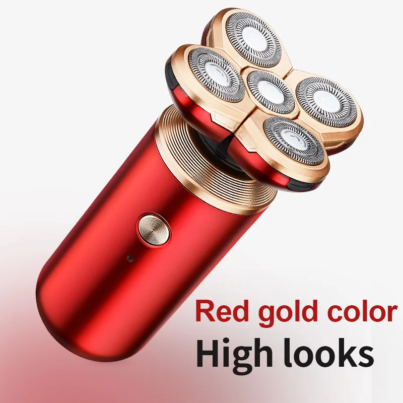 Электрическая бритва электрическая с 4 головками для сухого и влажного бритья