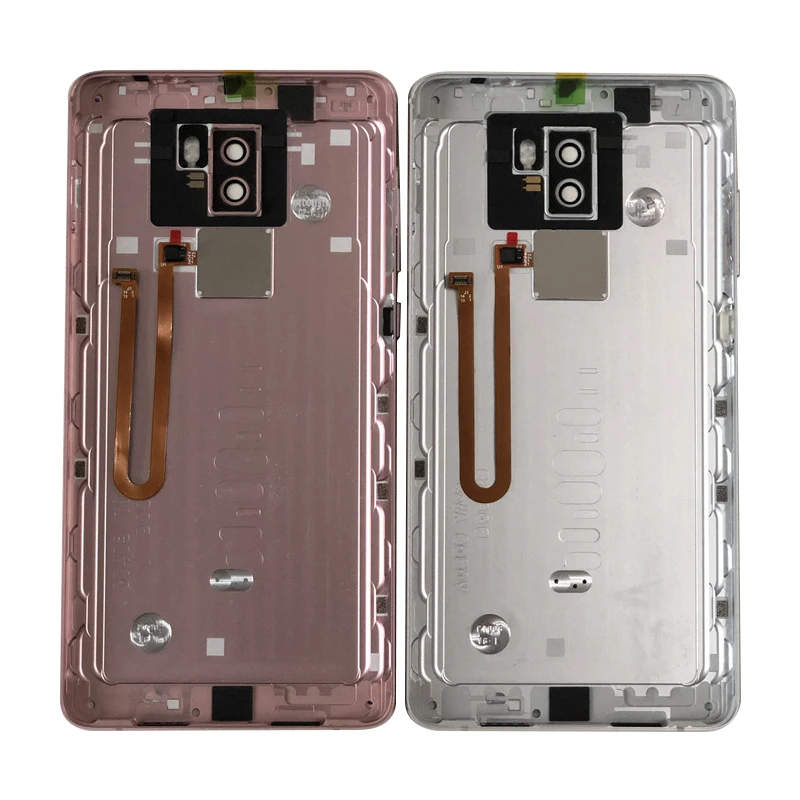 Axisinternational Корпус задней двери для Xiaomi Mi 5S Plus Задняя крышка батареи чехол+ боковые клавиши+ гибкий кабель отпечатков пальцев+ стеклянный объектив