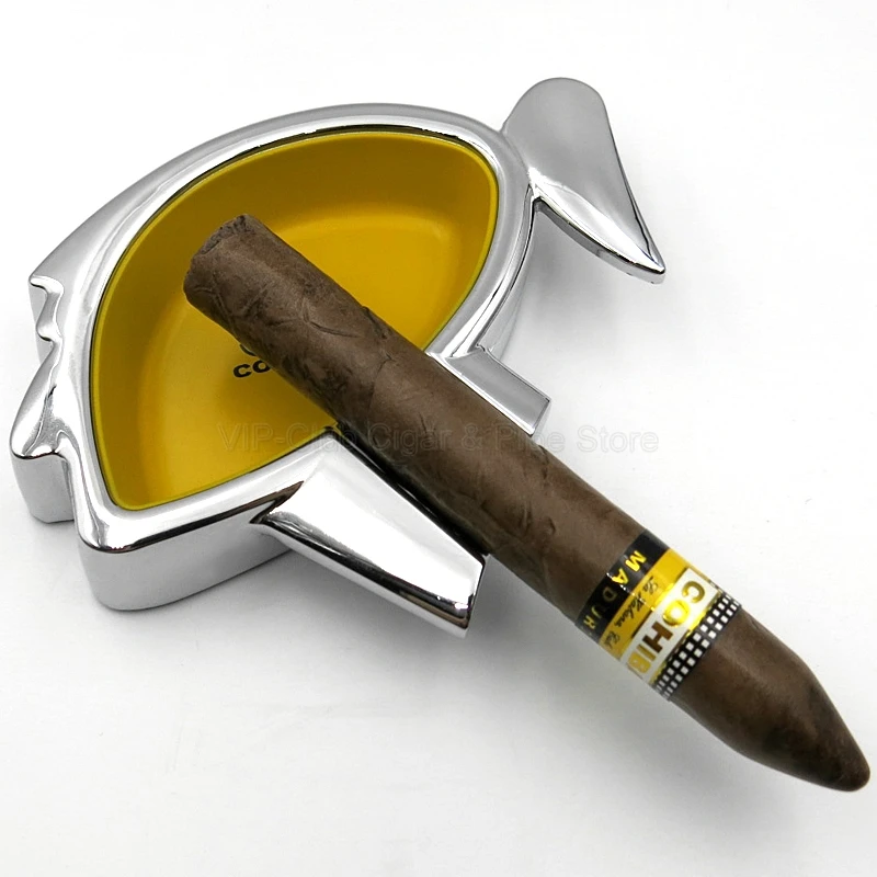 Металлическая Пепельница для сигар COHIBA 50-й выпуск в честь юбилея портативная