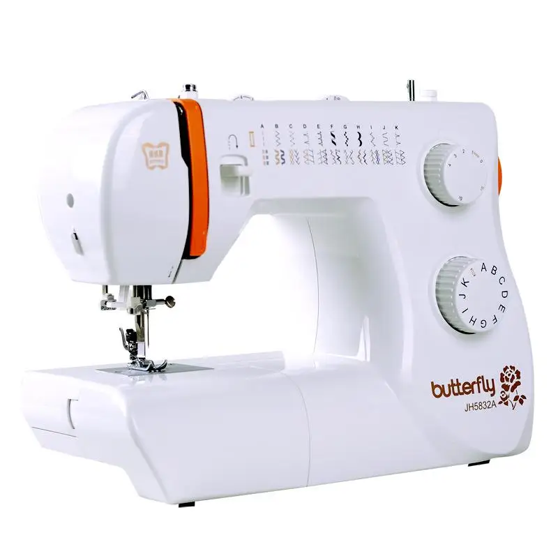 Mini Electric Handheld Sewing Machine with LED Multifunction Dual Speed Double Thread Automatic Tread Rewind Machines | Дом и сад