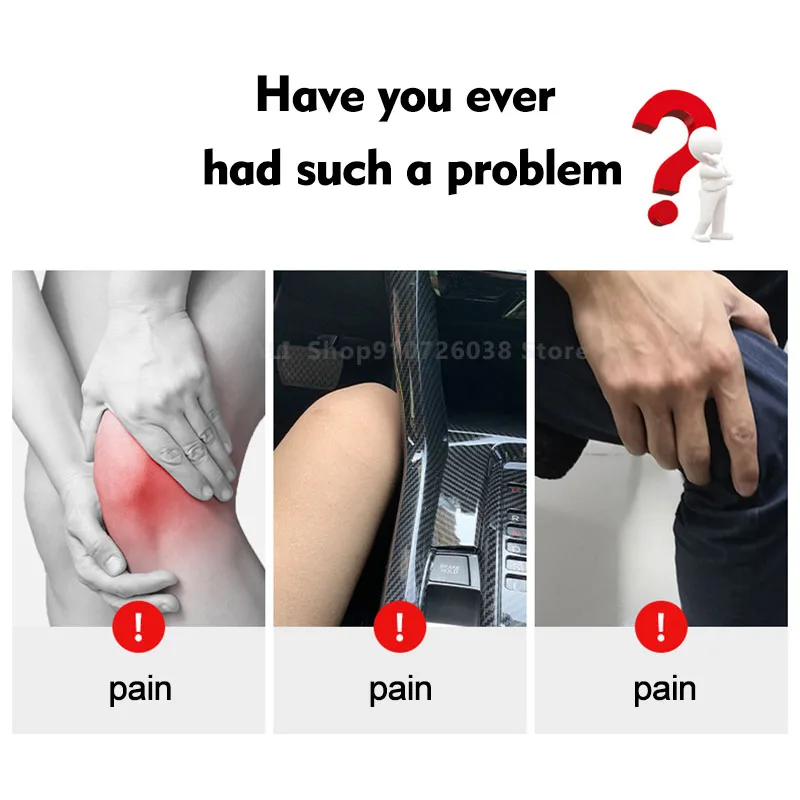 

Car Leg Protector Support Cushion For Ford F250 Comfortable Pu Leather Car Knee Pad Styling Auto Accessories