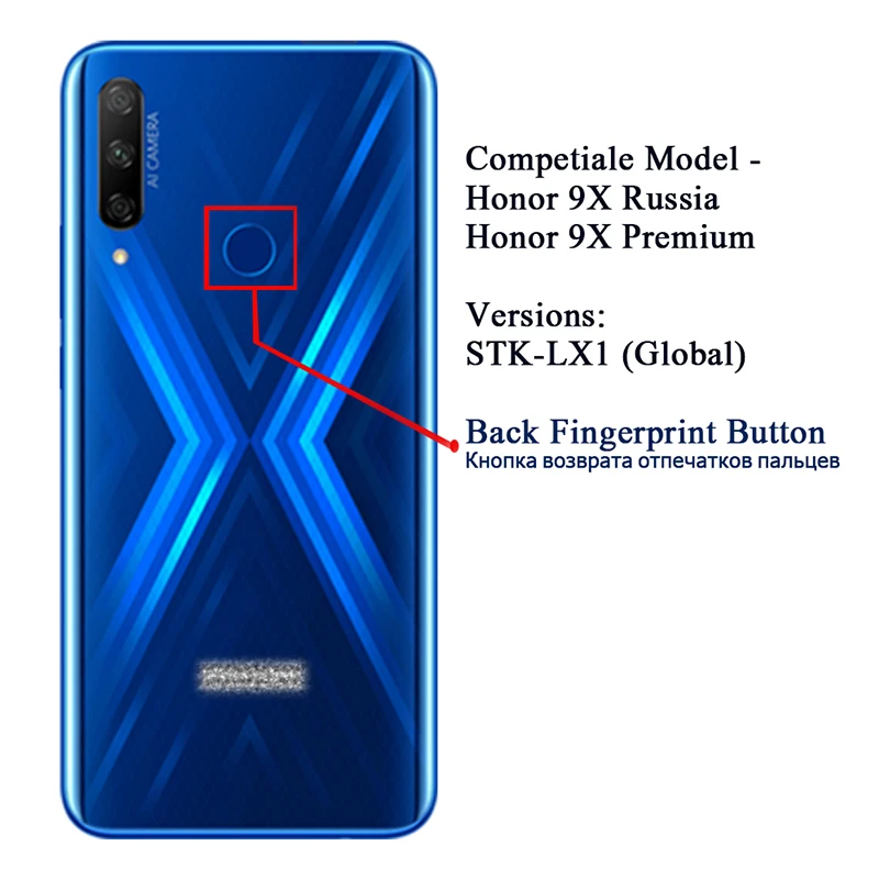 6 59‘’ original 9x for huawei honor 9x global premium lcd display touch screen 10 touch digitizer assembly frame stk lx1 lcd free glob