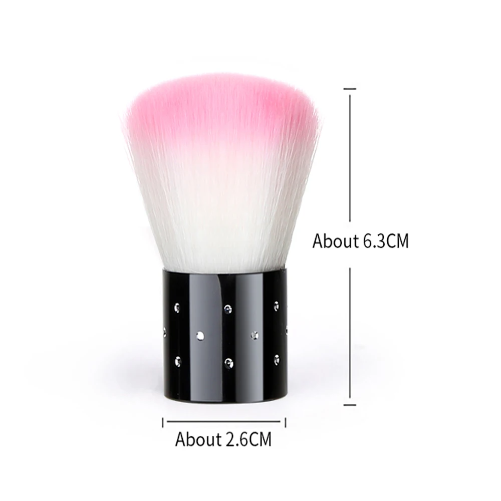 

Lnkerco Nail Brushes Mushroom Soft Cleaner Nail Dust Remover Brush for Acrylic and Gel UV Manicure Nail Art Design Makeup Tools