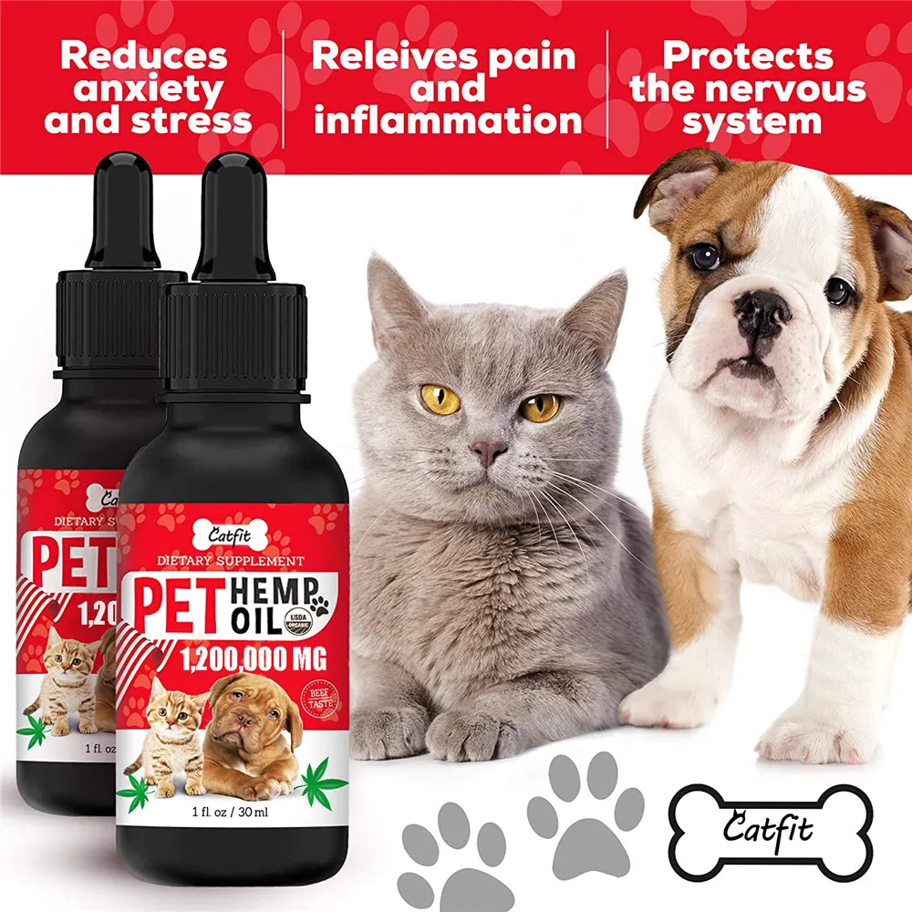 Минч 1200000 мг ПЭТ конопляное эфирное масло натуральные травы уход за домашними