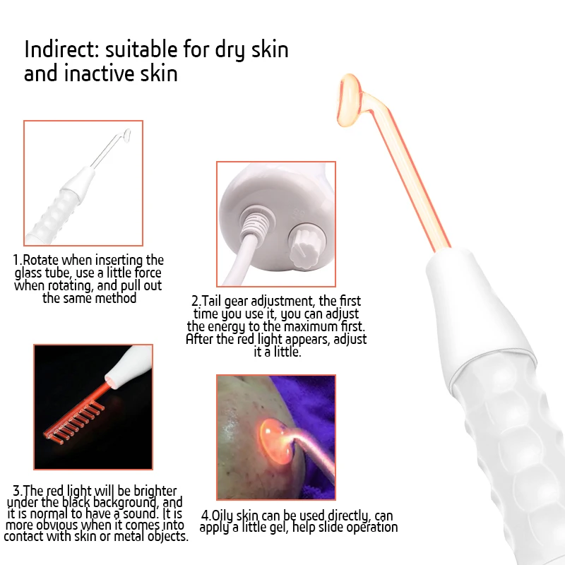 Модернизированный высокочастотный прибор для тока палочки электротерапии