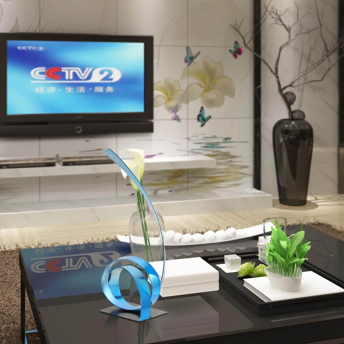 Железная восходящая Лента металлическая скульптура абстрактная ручная железная