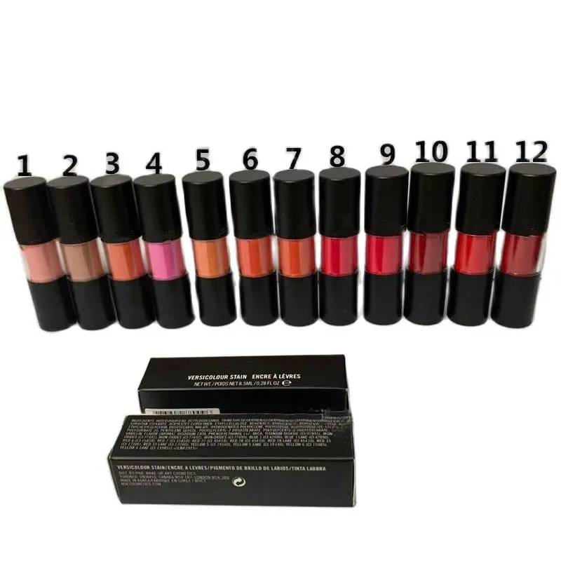 

HOT NEW Makeup Matte Lipstick Versicolour Varnish Cream Lip Stain 8.5 ml Lasting Moistur Cosmetic Maquillaje +GIFT