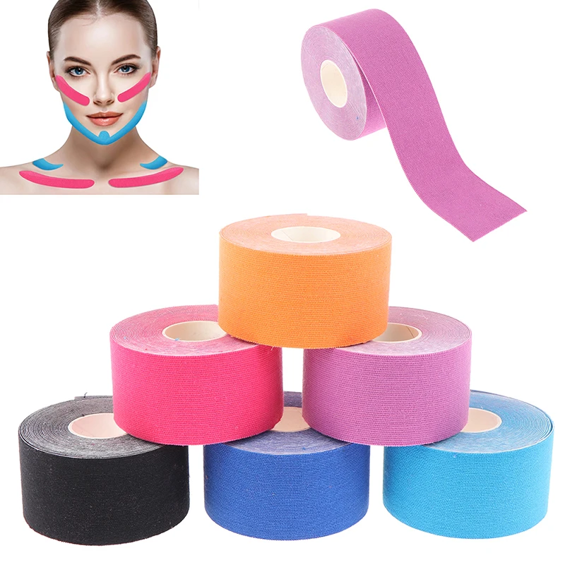 

3.8cm*5M Tape For Face V Line Lifting Wrinkle Remover Sticker Tape Neck Eyes Bandagem Elastica Facial Skin Care Tools