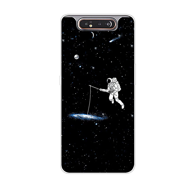 44 Для samsung Galaxy A80 чехол Модный Тонкий Мягкий ТПУ силиконовый чехол для samsung A80 чехол для телефона A 80 чехол s Coque Fundas - Цвет: 44